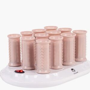 Calista Hair Rollers Set in Pink
